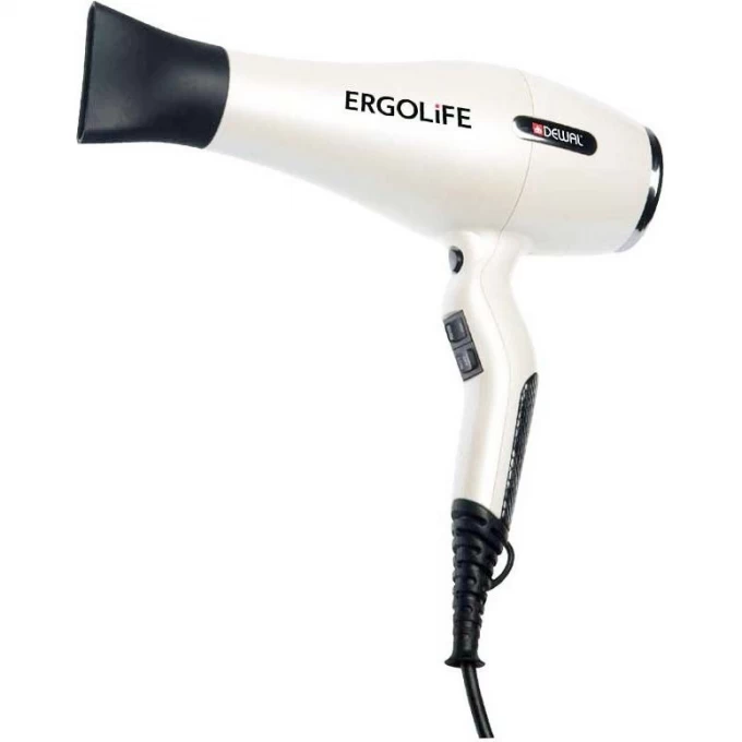 Фен 2200 Вт ErgoLife DEWAL 03-001 White Фен 2200 Вт ErgoLife DEWAL 03-001 White