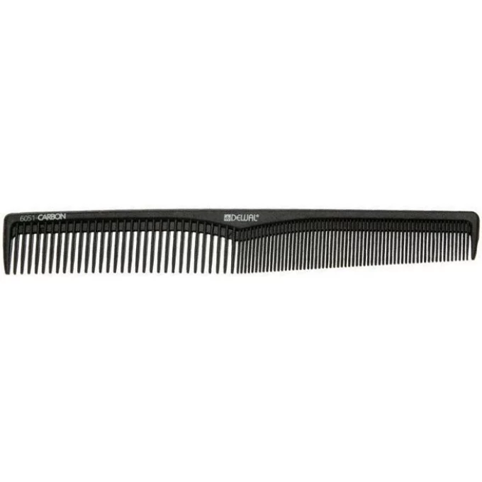 Расческа рабочая CARBON BRAWN DEWAL CO-6051-CARBON Расческа рабочая CARBON BRAWN DEWAL CO-6051-CARBON