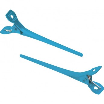 Зажим узкий, металл, 5,5 см (12 шт.) DEWAL CL2416 blue Зажим узкий, металл, 5,5 см (12 шт.) DEWAL CL2416 blue